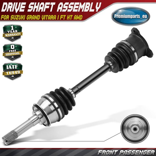 Drive shaft front axle left - drive,